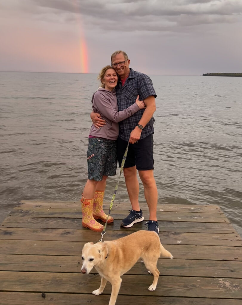 Jay Esch with wife Lynn image