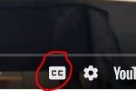 Youtube Captions icon